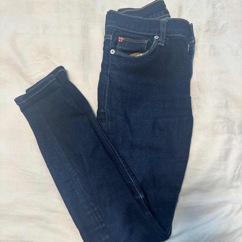 HUDSON Natalie Super Skinny Blue Jeans
